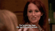 allison dubois leg GIF by RealityTVGIFs