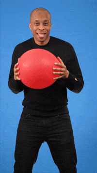 Playing Red Balloon GIF by Bernardson