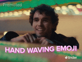 Romantic Comedy Hello GIF by TINDER