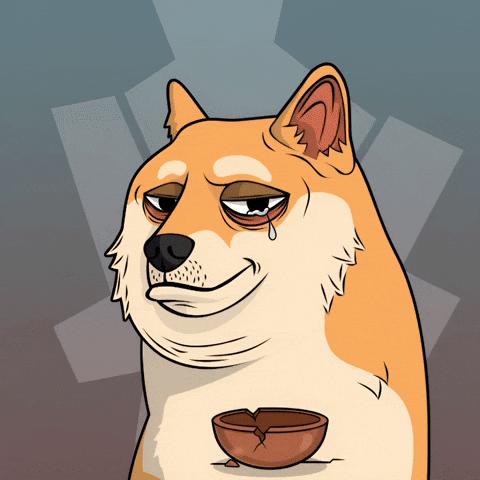 Sad Shiba Inu GIF by Doge Pound