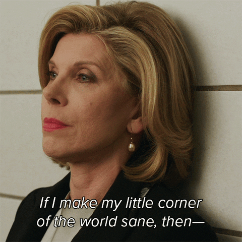 christine baranski insanity GIF by CBS
