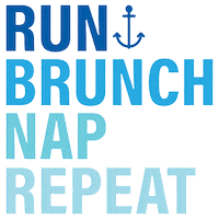 Brunch Runclub Sticker by Second Sole Akrun