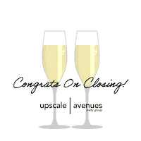 Cheers Congratulations Sticker by Upscale Avenues Realty Group