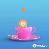 Diffuse Tea Cup GIF by Millions
