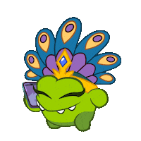 Song Dancing Sticker by Om Nom