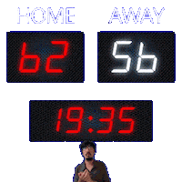 56 Away Sticker