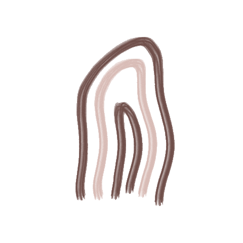 Rainbow Beige Sticker