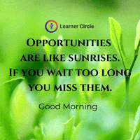 Good Morning Sun GIF by Learner Circle