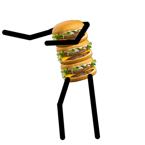 Fast Food Dance Sticker by Quick Belgium