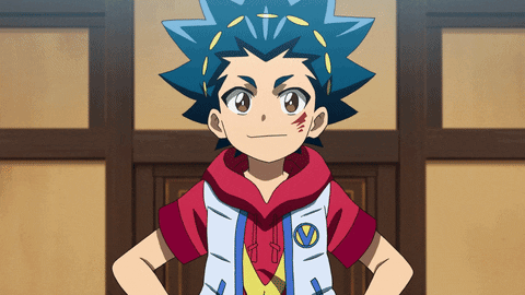 hydraburst giphyupload beyblade burst dynamite battle valt aoi GIF