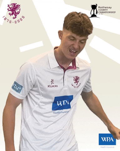Cricketer Sccc GIF by Somerset County Cricket Club