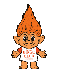 Troll Bingo Sticker by playatgila