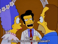 Excited Season 3 GIF by The Simpsons