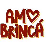 AmoBrinca infantil brincadeira recreacao amobrinca Sticker