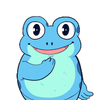 My Love Kiss Sticker by Croakey