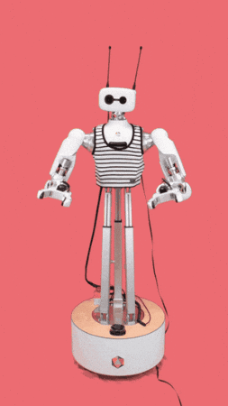 Go Away Robot GIF by pollenrobotics