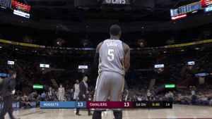 Here You Go Cleveland Cavaliers GIF by NBA