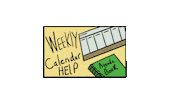 College Calendar Sticker by Lesley_CAA