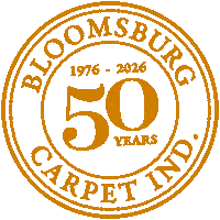 Anniversary Years Sticker by Bloomsburg Carpet