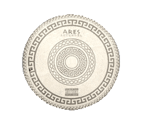 ares Sticker by Arcangel