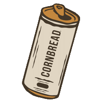 Cornbread_Hemp can thc seltzer cornbread Sticker