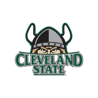 Cleveland State University Logo Sticker by Horizon League