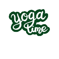 julisupova time yoga йога Sticker