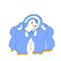 Go Team Crypto Sticker by Pudgy Penguins
