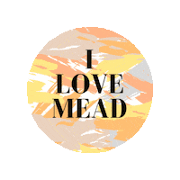 meaderyjere love ilove mead jere Sticker