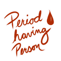 Blood Period Sticker by Put A Cup In It
