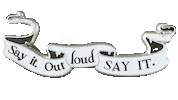 Say It Vampire Sticker
