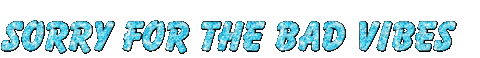 sorry glitter Sticker by AnimatedText