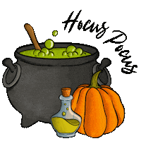 Hocus Pocus Halloween Sticker