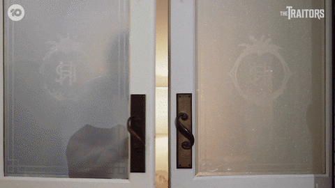 Excited Breakfast GIF by The Traitors Australia