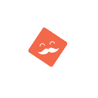 Mustache Smile Sticker by Odisseias