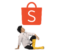 Swipe Up Use Your Brain Sticker by Shopee