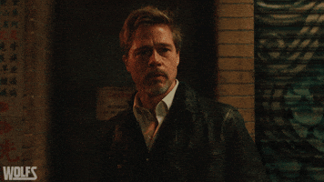 Brad Pitt Omg GIF by Sony Pictures