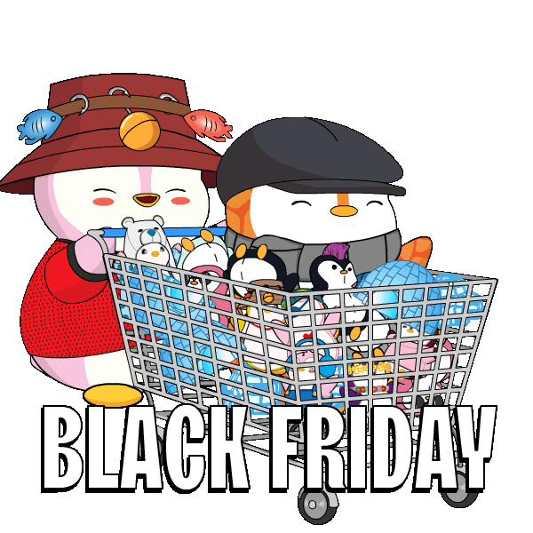 Amazon Christmas Sticker by Pudgy Penguins