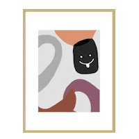 geschenketraeume art design frame artwork Sticker