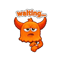 Tired Still Waiting Sticker by Momo & Tulus