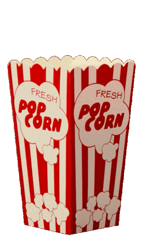 Pop Corn Sticker by Hunter Preston