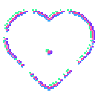 Heart Love Sticker by Willem Dafriend