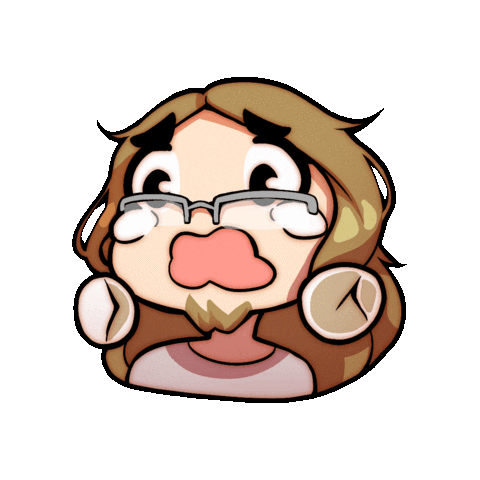 Twitch Cry Sticker