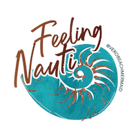 Mermaid Shell Sticker by Brandee Anthony