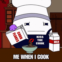 Corn Flakes Breakfast GIF by Magic Eden