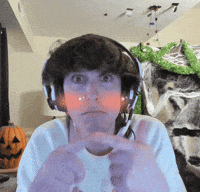 Scared Cat Girl GIF