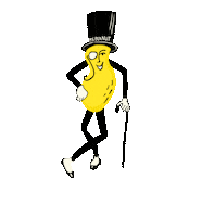 Mr Peanut Mascot Sticker by ThePaiz