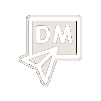 departurehouse aesthetic simple message dm Sticker