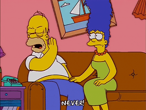 angry homer simpson GIF