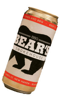 New Haven Crowler Sticker by Bears Smokehouse BBQ